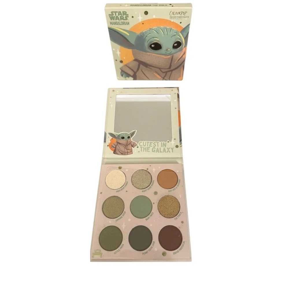 NEW ColourPop Disney Star Wars Grogu Mandalorian LTD Edition Eyeshadow Gift‎ Set